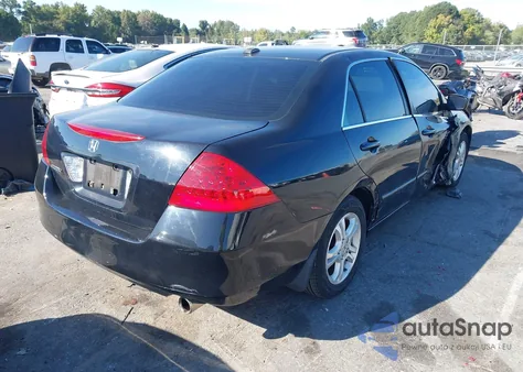 2007 Honda Accord 2.4 Ex из США, поврежденный, VIN 1HGCM56727A013986
